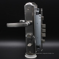 Three bolt & security latch security Lockset with Euro Profile Cylinder and Key Mortise Lock Handle Set